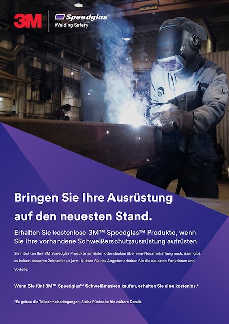Bringen Sie Ihre 3M Ausrüstung auf den neuesten Stand!